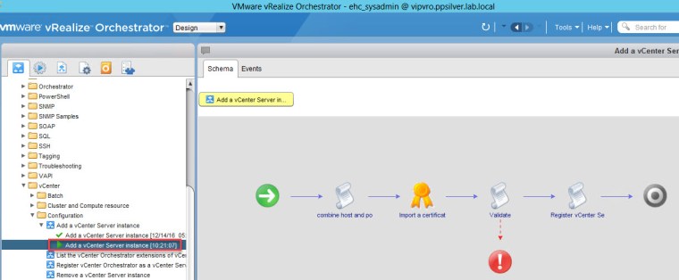 vROConfigurevCenterInstance6