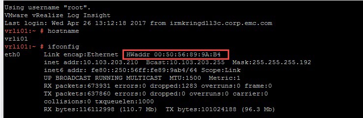 RP4VM MAC Replication0A