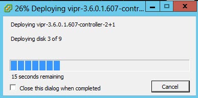 ViPR 3.6 Install &amp; Config12