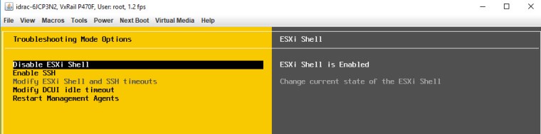 ESXi Shell Access via DCUI4