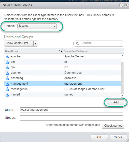 vCenter VCSA – How to Add a ‘localos’ User – DavidRing.ie