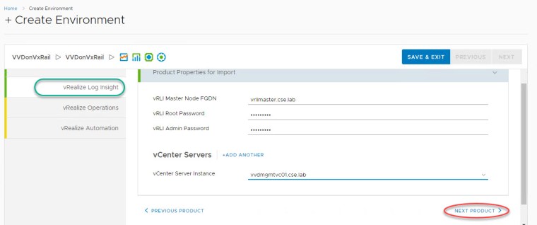 vrslcm import brownfield11