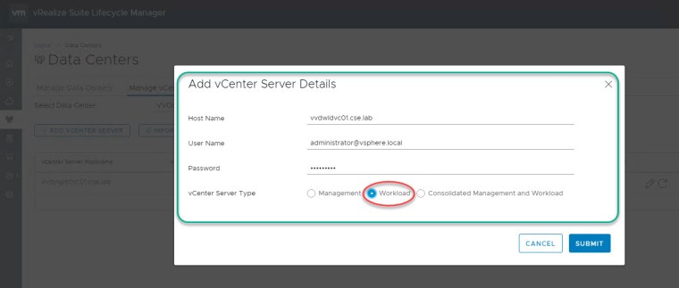 vrslcm import brownfield5