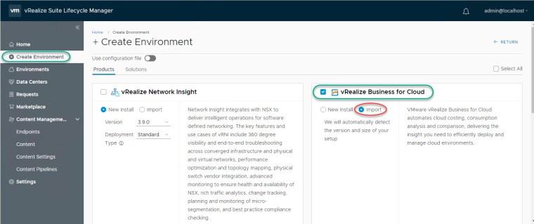 vrslcm import brownfield8