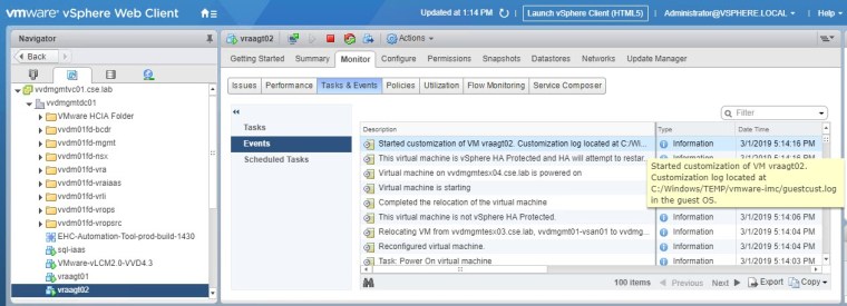Deploy vRealize Suite Levergaing vRSLCM22