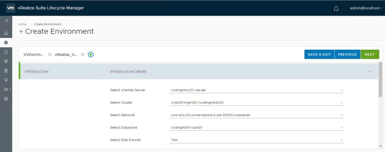 Deploy vRealize Suite Levergaing vRSLCM8