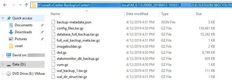 vcsa 6.7 schedule backup10